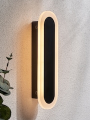 BHS Black Ren 10w CCT Linear Outdoor Wall Light IP65 - Image 1 of 6