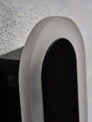 BHS Black Ren 10w CCT Linear Outdoor Wall Light IP65 - Image 3 of 6