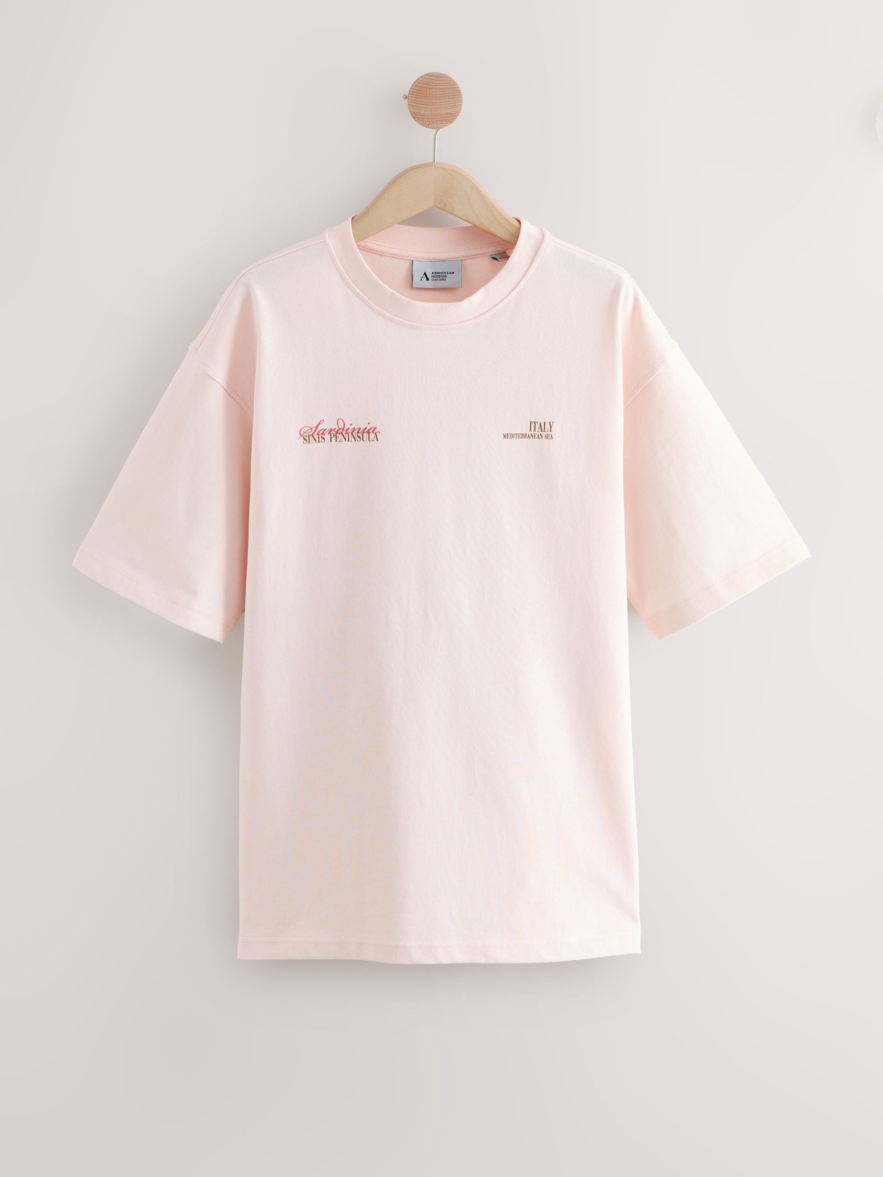 【THE MUSEUM VISITOR】 BERLIN GALLERY T-SHIRTS (PINK) BERLIN LOVE HEART SPRAYED T-SHIRTS : THE MUSEUM VISITOR
