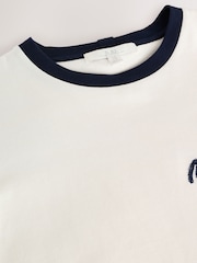 Ecru White City Graphic Heavyweight Short Sleeve Crew Neck T-Shirt - Image 11 of 13
