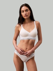 Calvin Klein White Lift Bralette Bra - Image 1 of 3