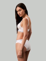 Calvin Klein White Lift Bralette Bra - Image 2 of 3