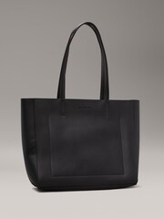 Calvin Klein Black Shoppers Tote Bag - Image 2 of 4