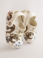 Neutral Brown Bear Character Clogs - Image 3 of 5