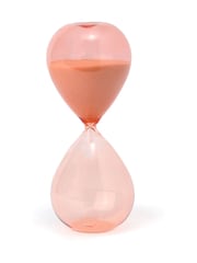 Designworks Ink Peach Ombre 30 Minute Hourglass - Image 1 of 2