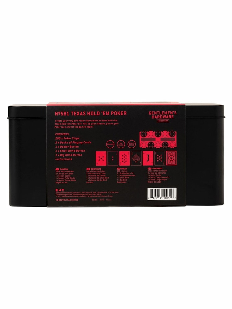 Gentleman’s Hardware Poker in a Tin Game - Image 3 of 3
