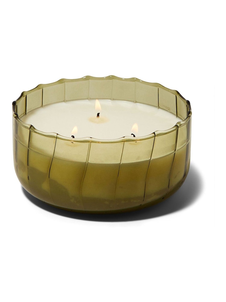 Paddywax Ripple Glass Secret Garden Candle 340g - Image 1 of 1