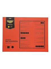 Gentleman’s Hardware Wooden Backgammon Board Game - Image 1 of 2