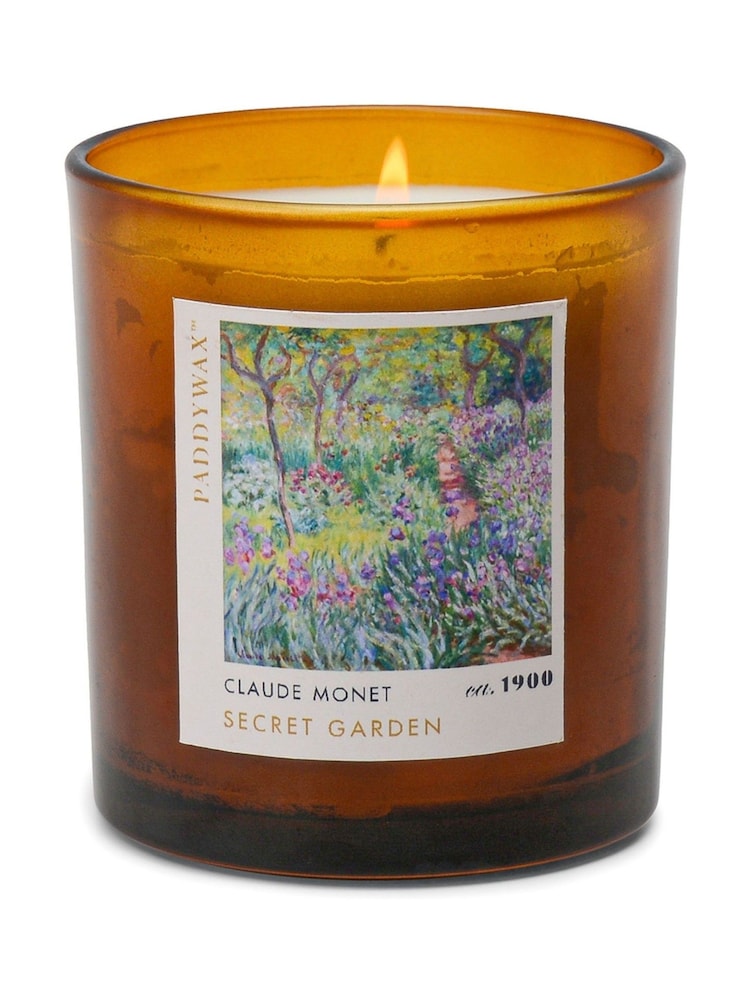 Paddywax Impressionist 6oz170g Monet 'The Ar Giverny'  Glass Candle - Image 2 of 2