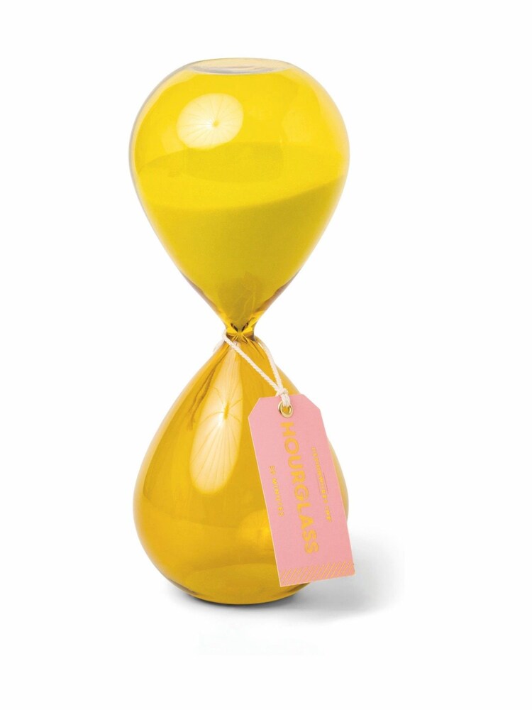 Designworks Ink Chartreuse Chartreuse Ombre 30 Minute Hourglass - Image 1 of 1 Designworks Ink Chartreuse Chartreuse Ombre 30 Minute Hourglass - Image 1 of 1