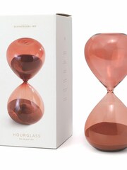 Designworks Ink Terracotta Terracotta Ombre 1 Hour Hourglass - Image 1 of 1
