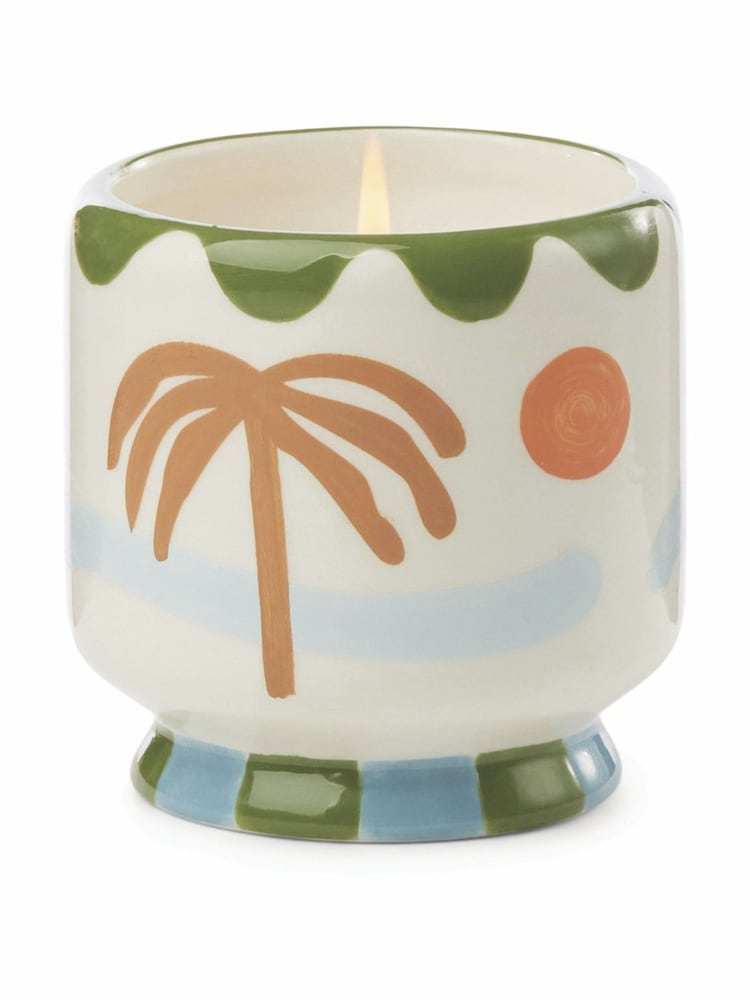 Paddywax Adopo Palm Tree Ceramic Lush Candle - Image 1 of 4