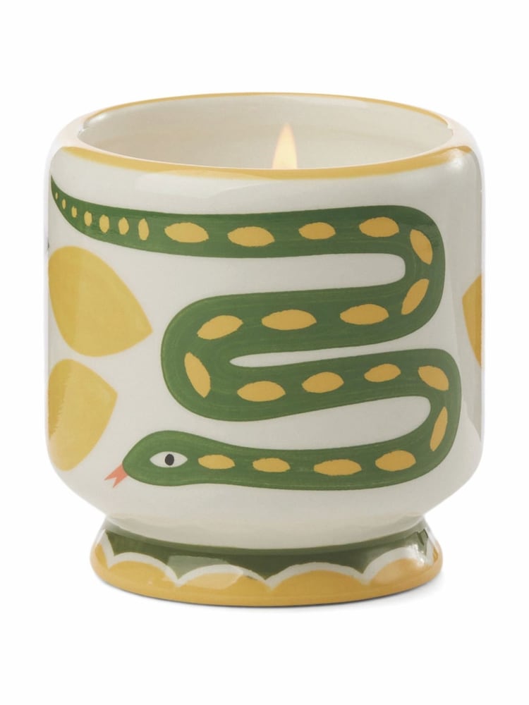 Paddywax Adopo Snake Ceramic Wild Lemongrass Candle - Image 1 of 4