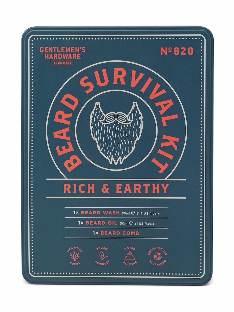 Gentleman’s Hardware Beard Survival Kit - Image 1 of 7