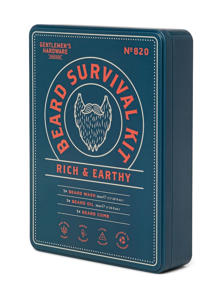 Gentleman’s Hardware Beard Survival Kit - Image 7 of 7