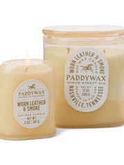 Paddywax Vista Tan Worn Leather & Smoke Glass Candle - Image 2 of 2