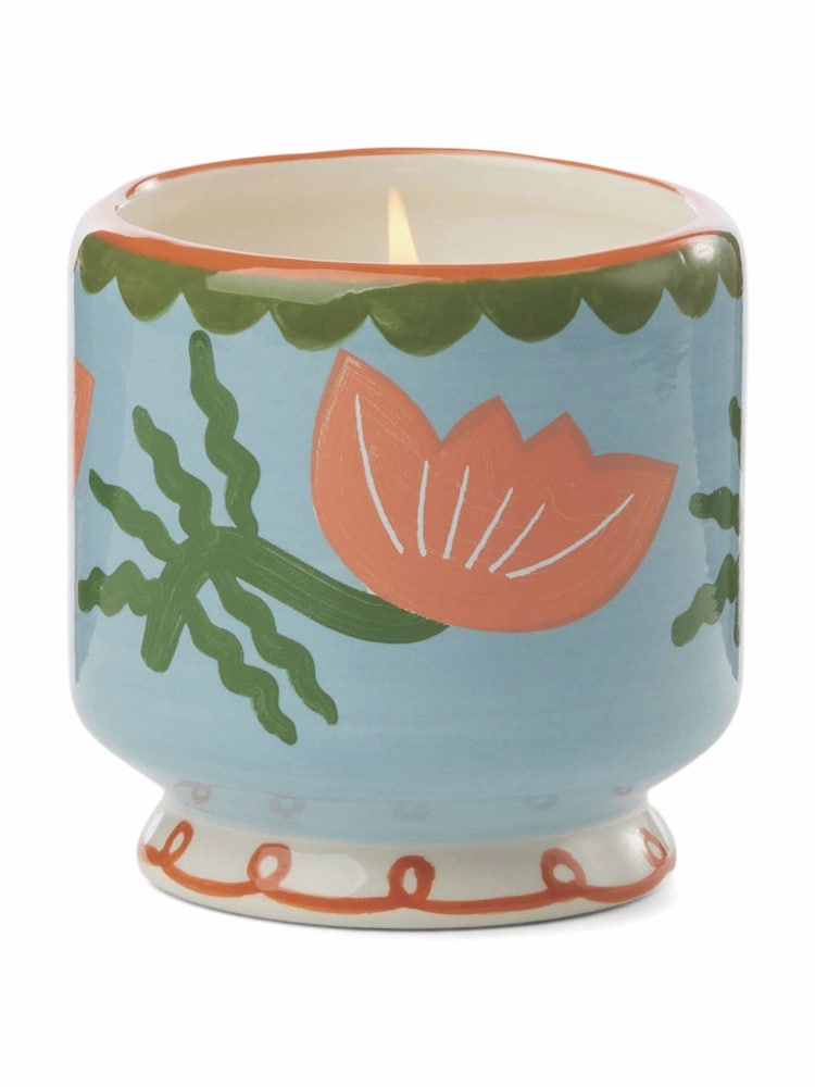 Paddywax Adopo Ceramic Cactus Flower Candle - Image 1 of 3
