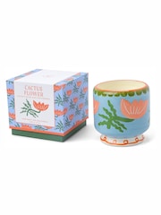 Paddywax Adopo Ceramic Cactus Flower Candle - Image 2 of 3
