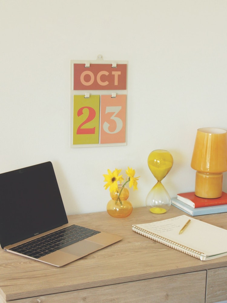 Designworks Ink Perpetual Wall Calendar - Image 1 of 2