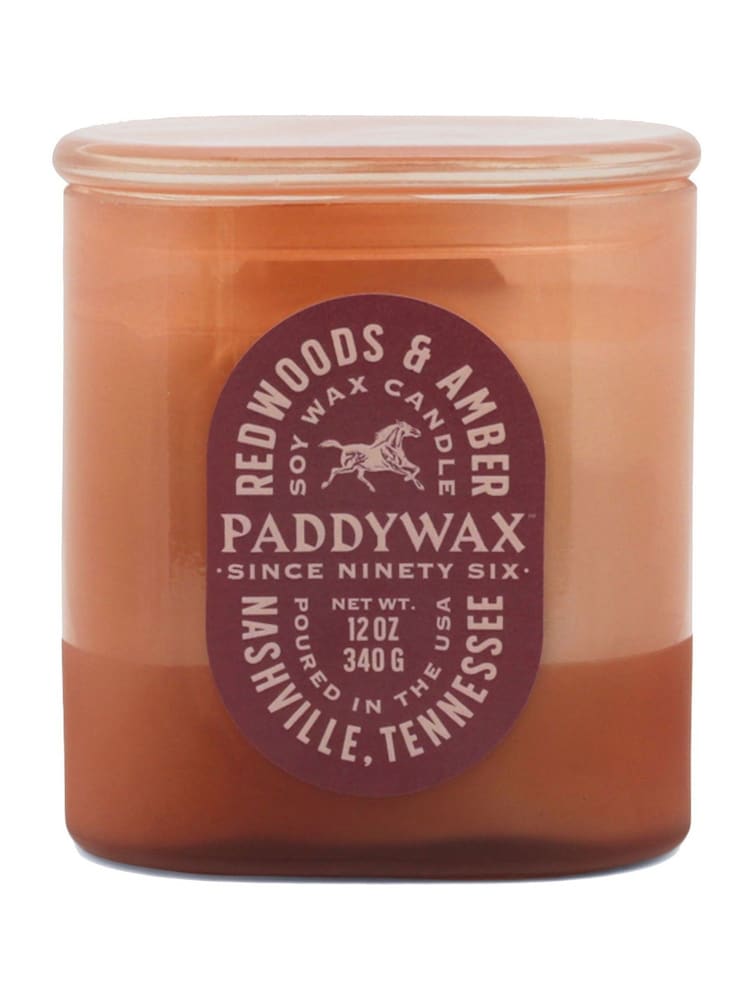 Paddywax Vista Rusty Pink Redwoods & Amber Glass Candle - Image 1 of 1