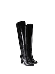 Carvela Infinite OTK Black Boots - Image 4 of 5