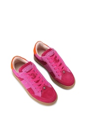 Kurt Geiger London Pink Kensington Slim Cupsole Trainers - Image 2 of 4