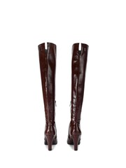 Carvela Infinite OTK Brown Boots - Image 3 of 5