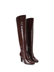 Carvela Infinite OTK Brown Boots - Image 4 of 5