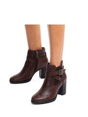Carvela Buckle Detail Ankle Boots - Image 1 of 5