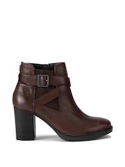 Carvela Buckle Detail Ankle Boots - Image 2 of 5