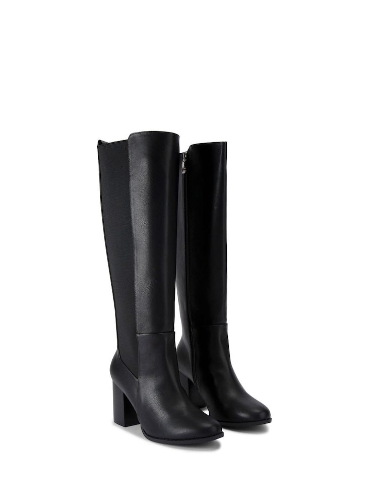 Carvela Toodle High Leg Black Boots - Image 2 of 4