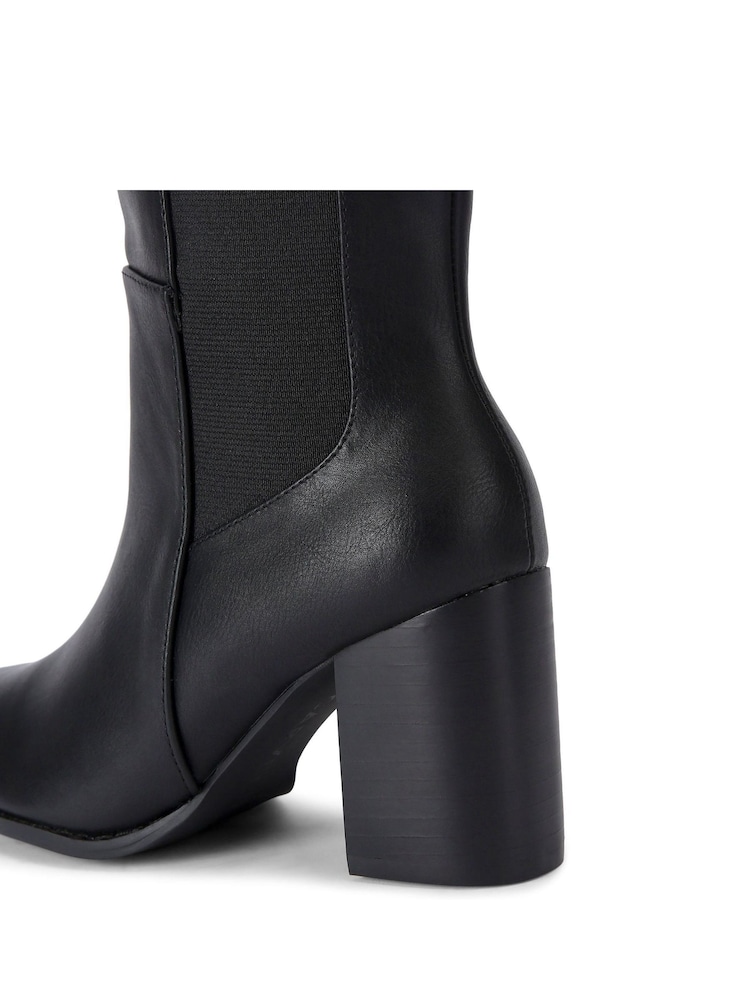 Carvela Toodle High Leg Black Boots - Image 4 of 4