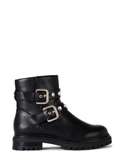 Carvela Caution Biker Jewel Black Boots - Image 2 of 5