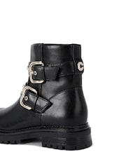 Carvela Caution Biker Jewel Black Boots - Image 3 of 5