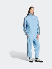 adidas Originals Blue Adicolor Woven Firebird Jacket - Image 3 of 6