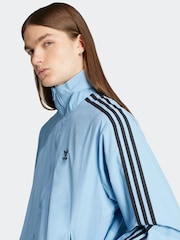 adidas Originals Blue Adicolor Woven Firebird Jacket - Image 4 of 6