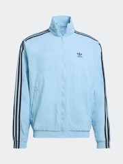 adidas Originals Blue Adicolor Woven Firebird Jacket - Image 6 of 6