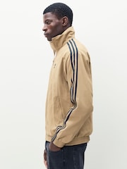 adidas Originals Brown Adicolor Woven Firebird Jacket - Image 4 of 5
