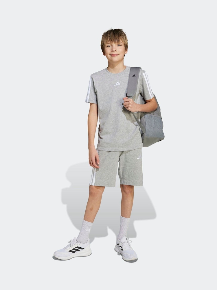 adidas Grey Essentials T-Shirt Kids - Image 1 of 5