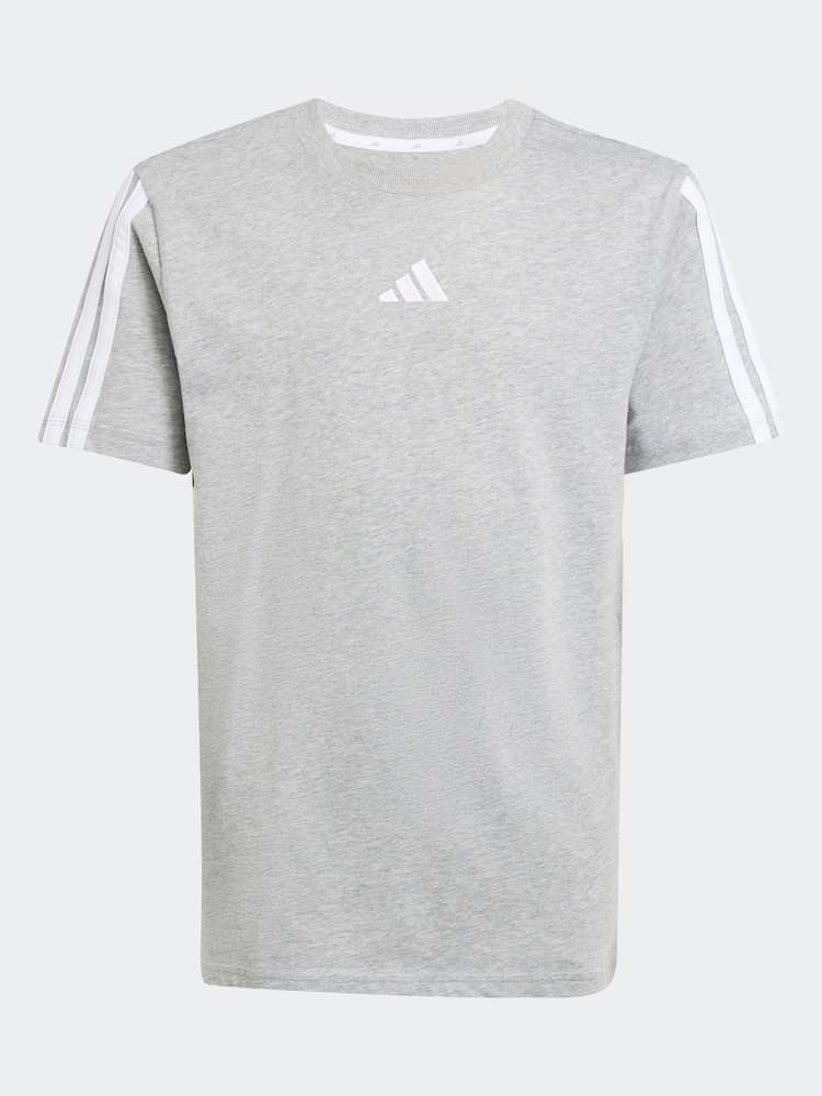 adidas Grey Essentials T-Shirt Kids - Image 5 of 5