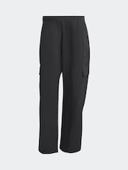 adidas Originals Black Adicolor Classics 3-Stripes Cargo Trousers - Image 6 of 6