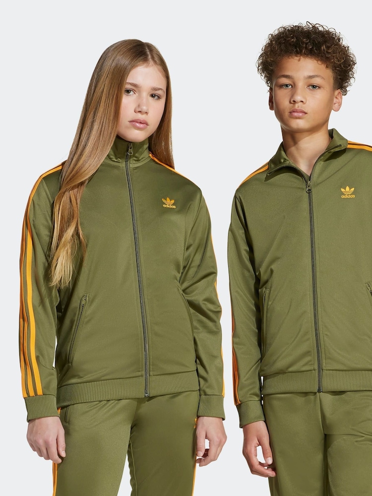 Verde - adidas originals Adicolor Firebird Top Kids - Imagen 1 de 7