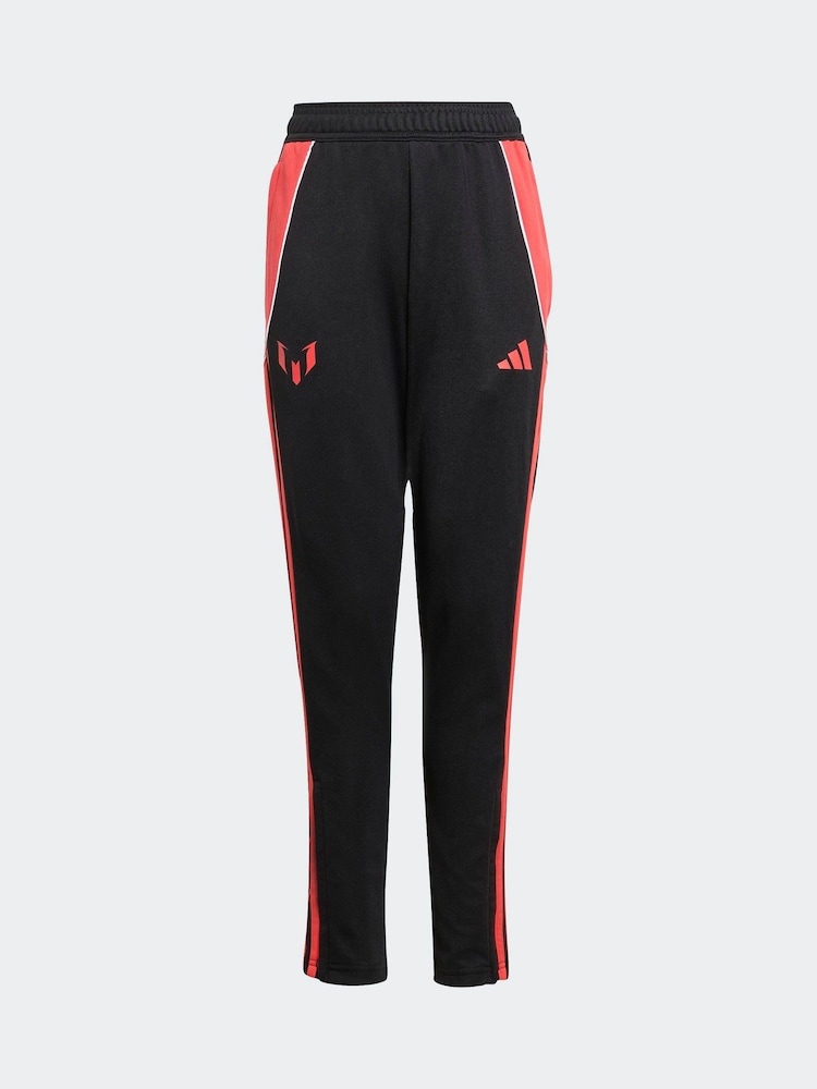 adidas Black Messi Training Joggers Kids - Image 6 of 6