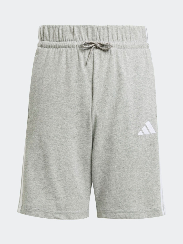 adidas Grey Essentials Kids Shorts - Image 5 of 5 adidas Grey Essentials Kids Shorts - Image 5 of 5