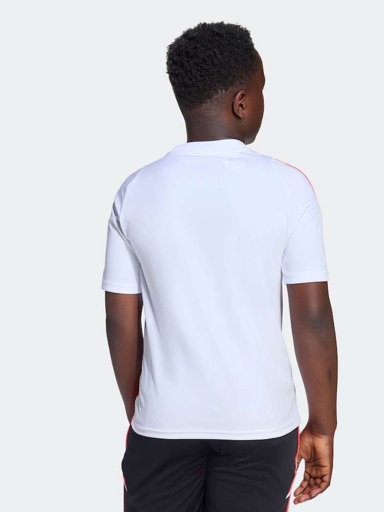 adidas White Messi Training Kids Jersey - Image 2 of 7