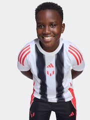 adidas White Messi Training Kids Jersey - Image 3 of 7
