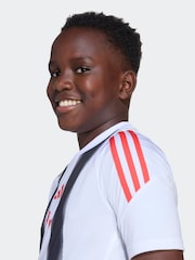 adidas White Messi Training Kids Jersey - Image 5 of 7