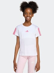 adidas White Essentials T-Shirt Kids - Image 1 of 6