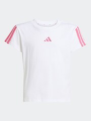 adidas White Essentials T-Shirt Kids - Image 6 of 6