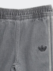 adidas Originals Black Infant Kids Sweatshirt and Denim Leggings Set - Image 7 of 7
